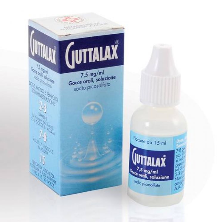 Guttalax Gocce orali 15ml 7,5mg/ml